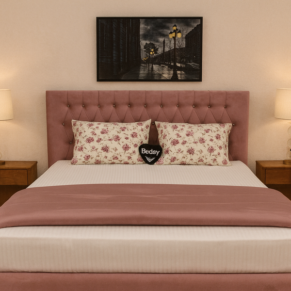 Bedsy Luxury Cotton Satin Duvet Covers Collection 300TC in Pakistan
