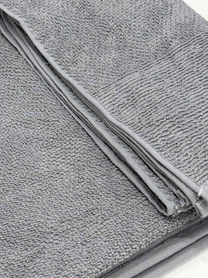 Luxury Bedsy Premium Cotton Bath Towel displayed in a modern bathroom, soft and absorbent 100% cotton fabric, durable and hotel-style comfort.