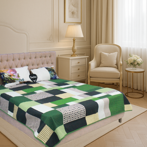 Luxury Cotton Blend Bedspread for Master Bed – King Size 90x92