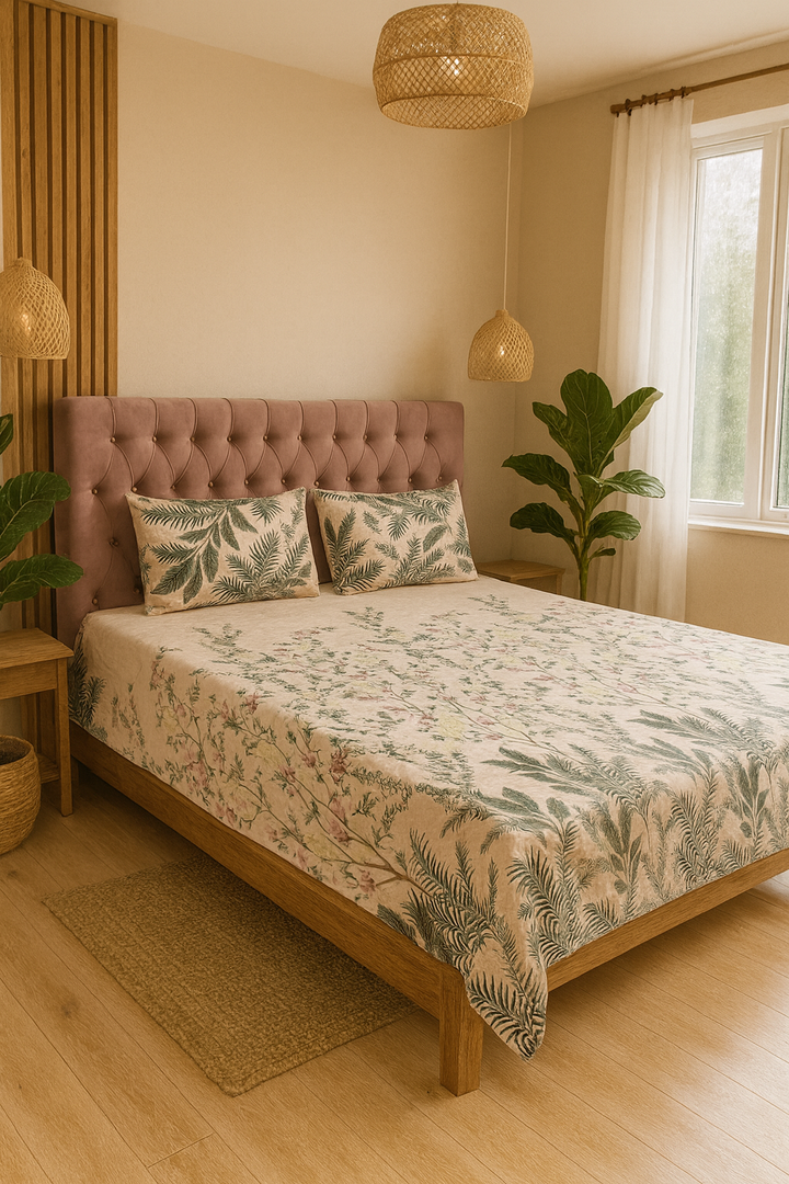 Bedsy DreamLoom premium cotton bedsheets collection, soft breathable cotton fabric, durable and elegant for hotels and modern homes in Pakistan.