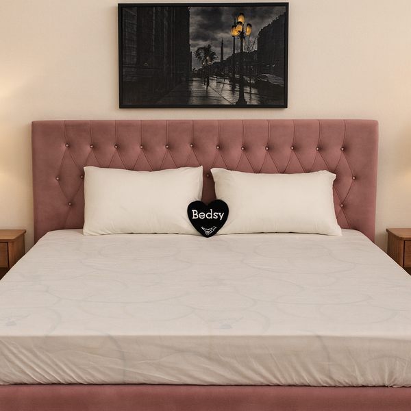 Best Export Quality Double Fitted Bed Sheet (72x78) with 2 Pillow Casings
